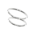 White gold classic thin wedding ring