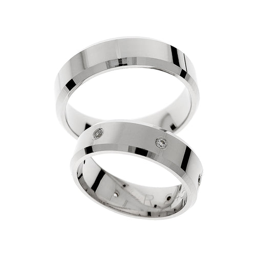 White gold eternity wedding rings