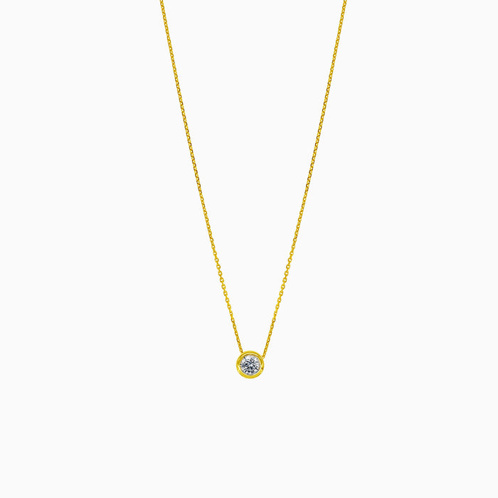 Solitaire diamant élégant