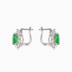 Sparkling  gemstone drop earrings