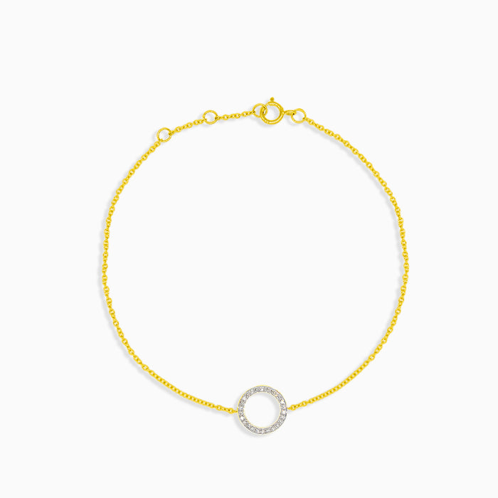 Armband mit Diamantkreis