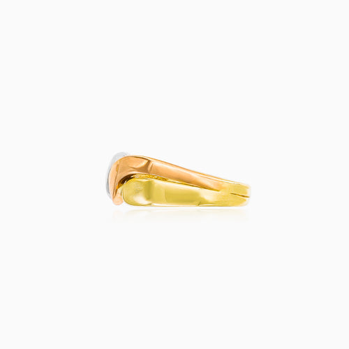 Trinity gold ring