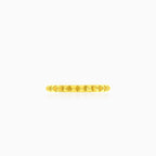 Zlatý prsten ve tvaru pyramidy