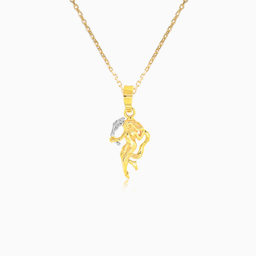 Virgin gold pendant