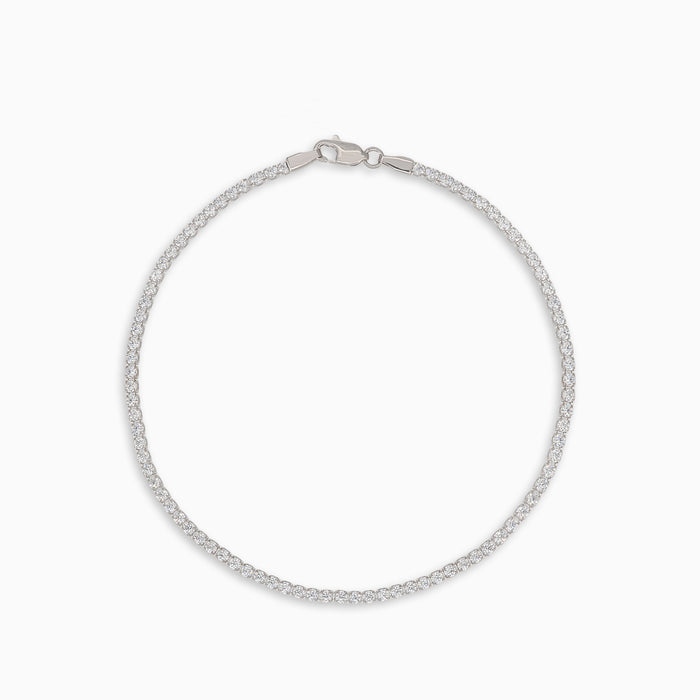 Zircon hoop gold piercing