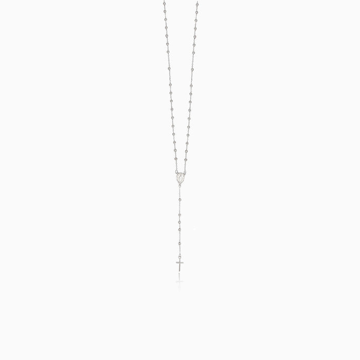 Delicate rosary with polished beads