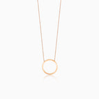 Řetízkový náhrdelník s kroužkem