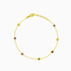Multicolor chain bracelet
