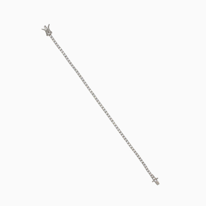 Pulsera tenis Broad con circonitas