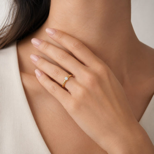 Harmony solitérní diamantový prsten