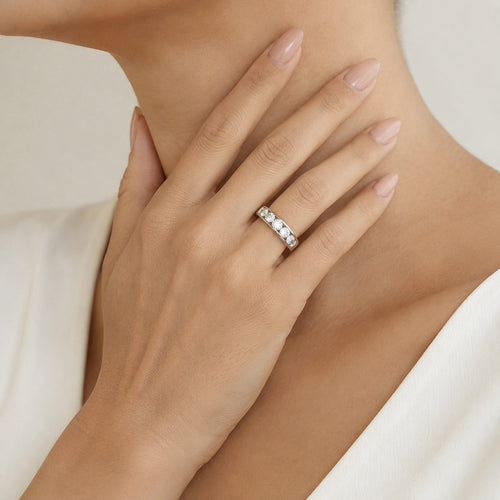 White Gold Diamond Legacy Ring
