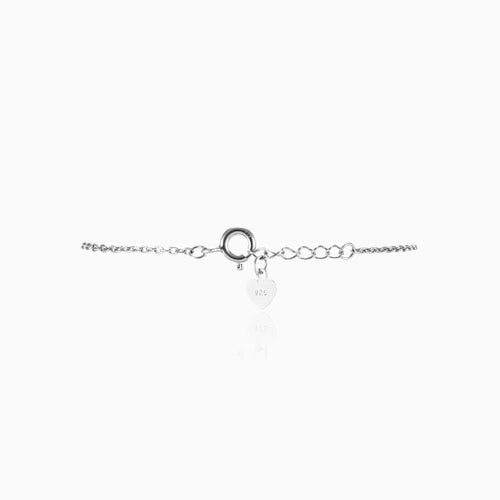Crystal infinity bracelet