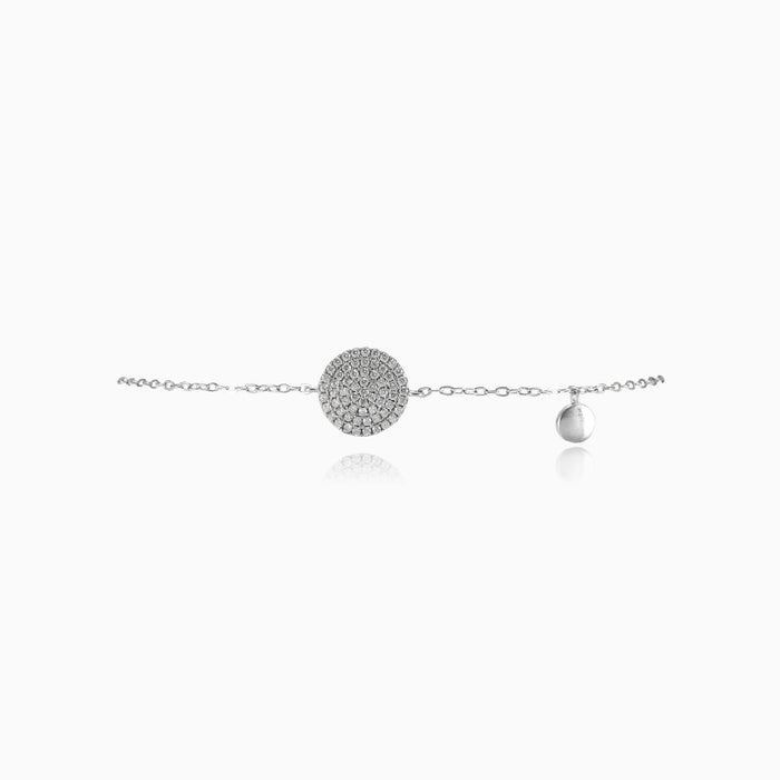 Bracelet rond pavé