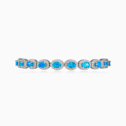 Soft royal opal bracelet