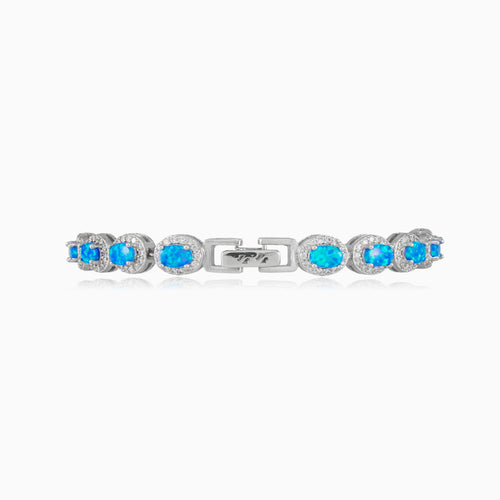 Soft royal opal bracelet