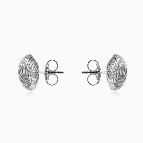 Twisted spring earrings