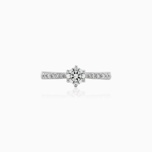 Pure love engagement ring