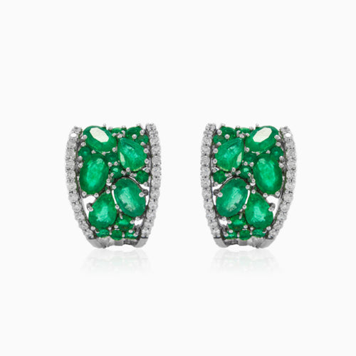 Emerald paradise earrings