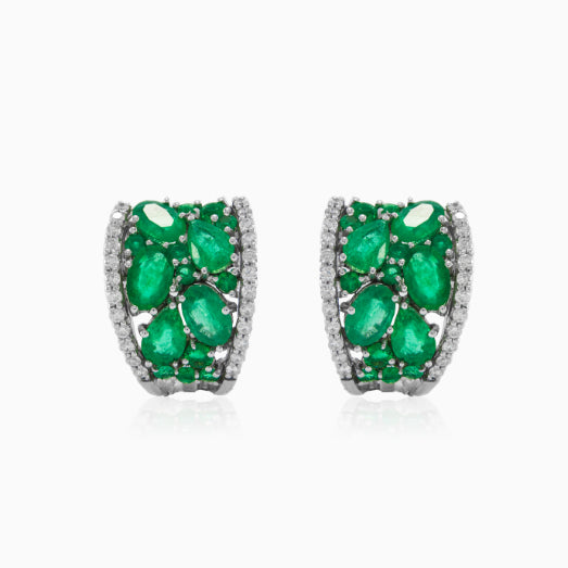 Boucles d’oreilles Émeraude Paradis