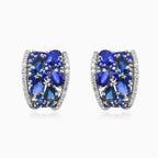 Sapphire paradise earrings