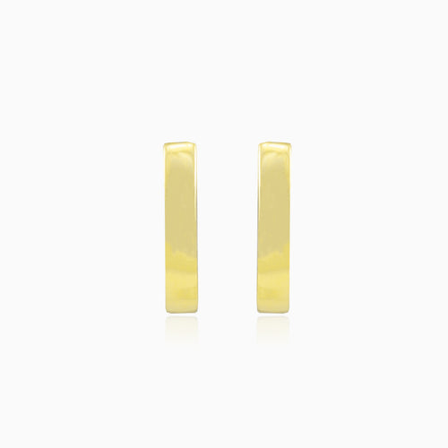 Minimalist gold earrings