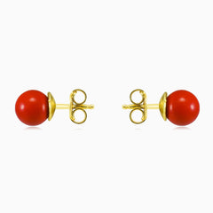 Coral ball studs