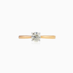 Classic four-prong diamond solitaire