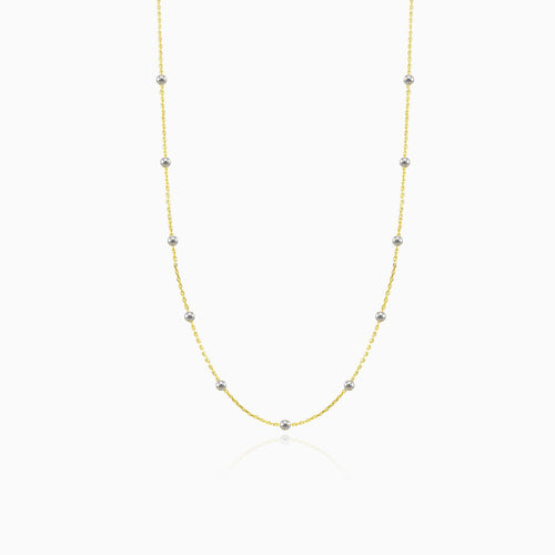 Minimalistic gold necklace
