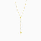 Tricolor gold rosary