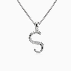 Letter S pendant