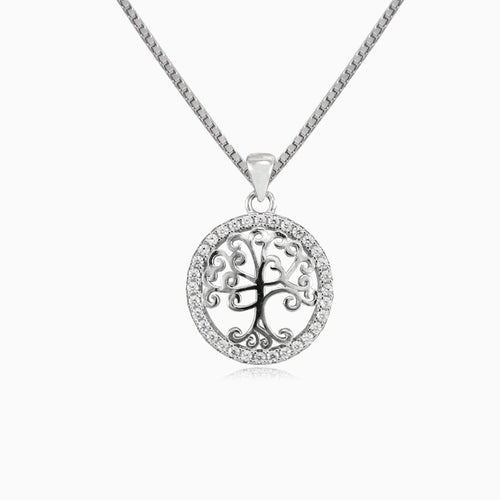 Spiral tree of life pendant