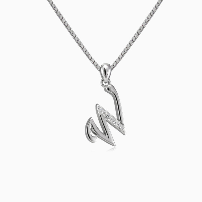 Pendentif lettre W