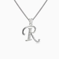 Letter R pendant