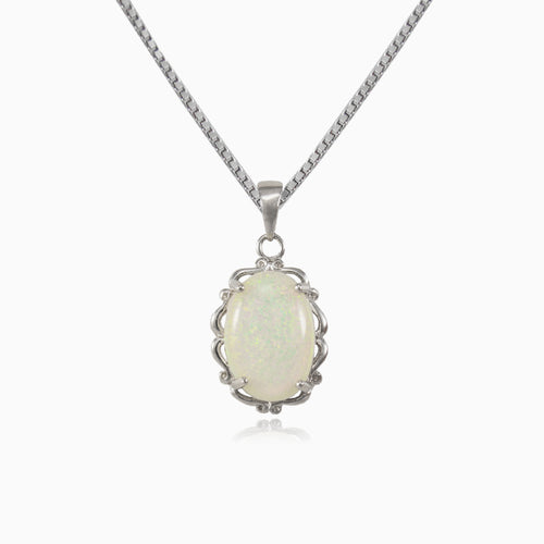 Vintage opal pendant