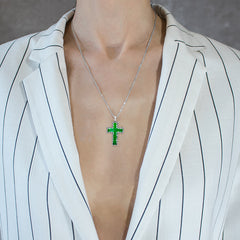 Zancan emerald cross