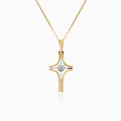 Small cross pendant