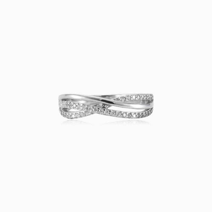 Double twisted ring