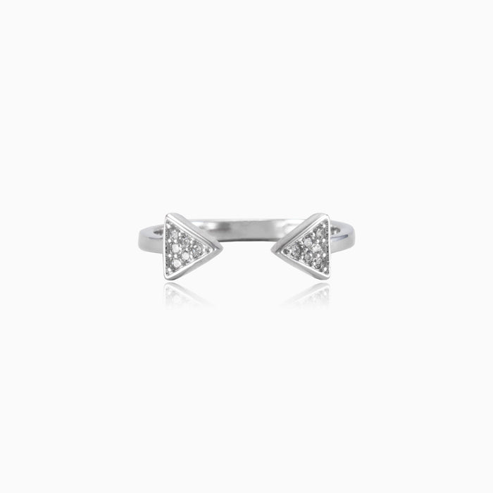Bague à deux flèches