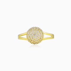  Zlatý prsten z kubických zirkonů