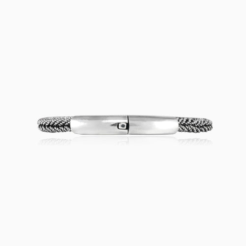 Snake silver bracelet