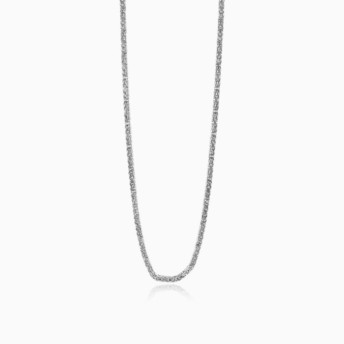 Cadena bizantina de plata