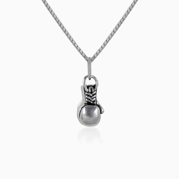 Detailed boxing glove pendant