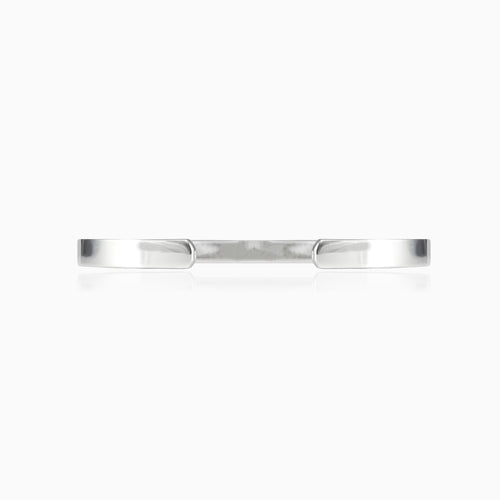 Plain cuff bracelet