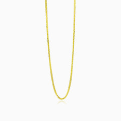 Dünne Spiga-Goldkette