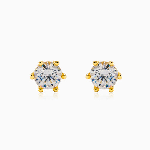 Star diamond earrings