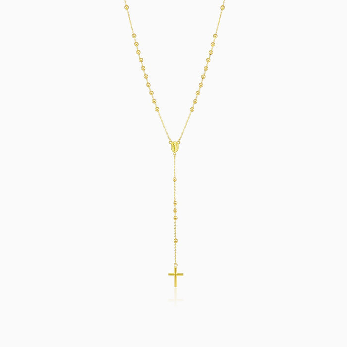 Classic gold rosary