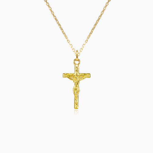 Unikátní zlatý kříž