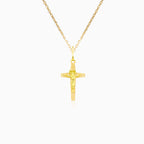  Vintage zlatý kříž