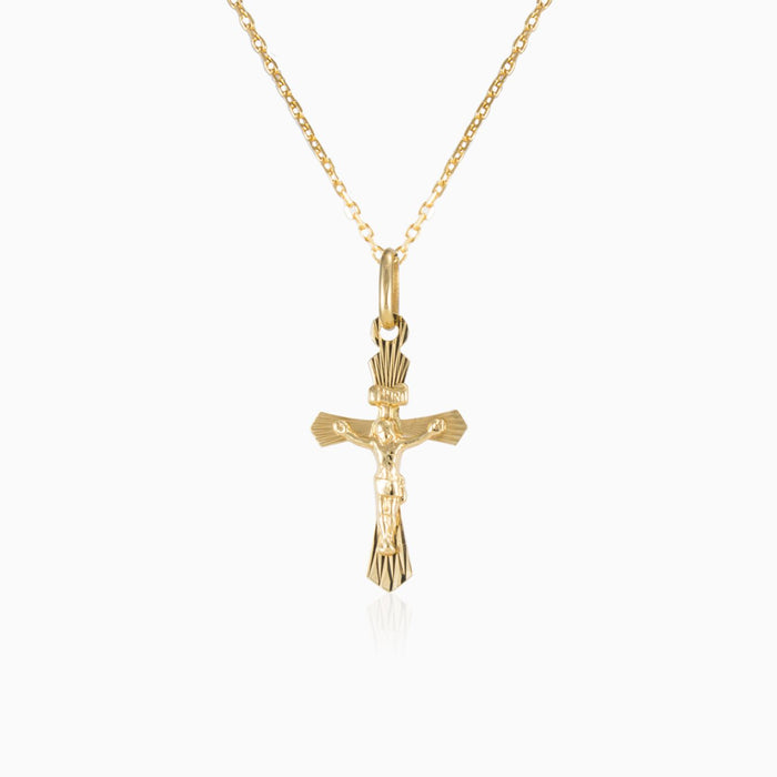 Dekoratives Goldkreuz
