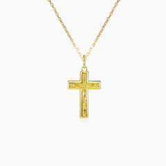 Klasický zlatý křížek